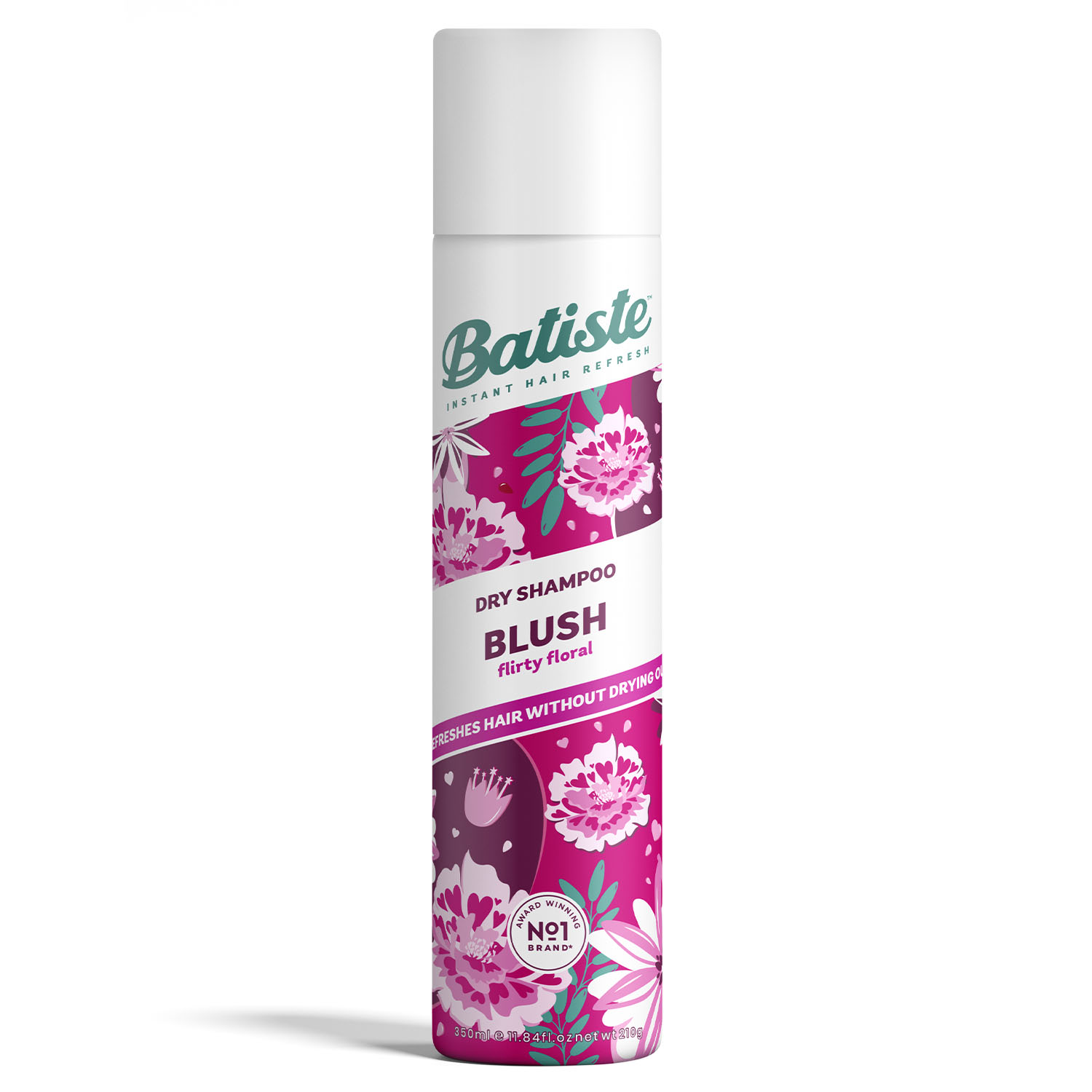 Батист Сухой шампунь для волос Blush с цветочным ароматом, 350 мл (Batiste, Fragrance) фото 0