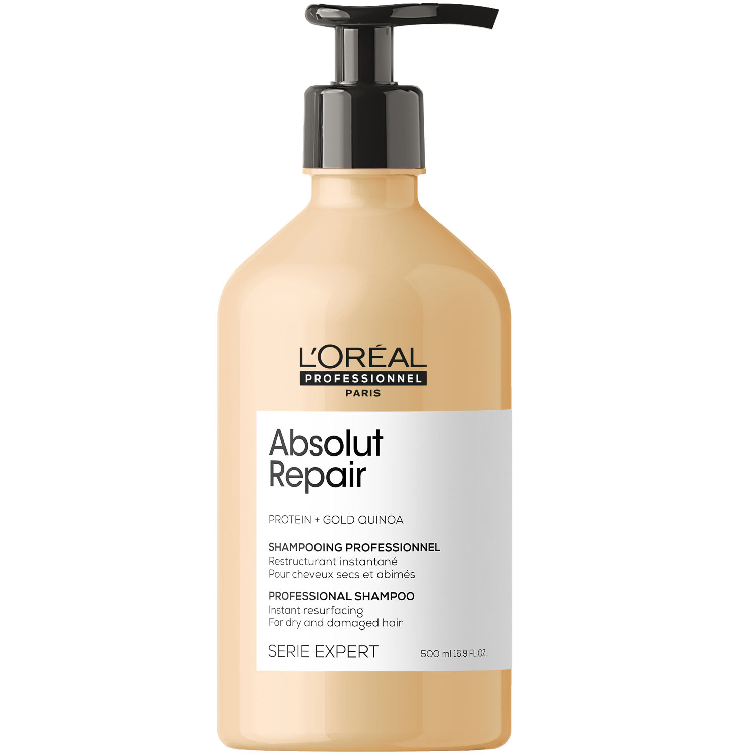 L'oreal Professionnel Шампунь Absolut Repair для восстановления поврежденных волос, 500 мл (L'oreal Professionnel, Serie Expert) шампунь для восстановления поврежденных волос выгодный объем l oreal professionnel shampoo serie expert absolut repair 750 мл