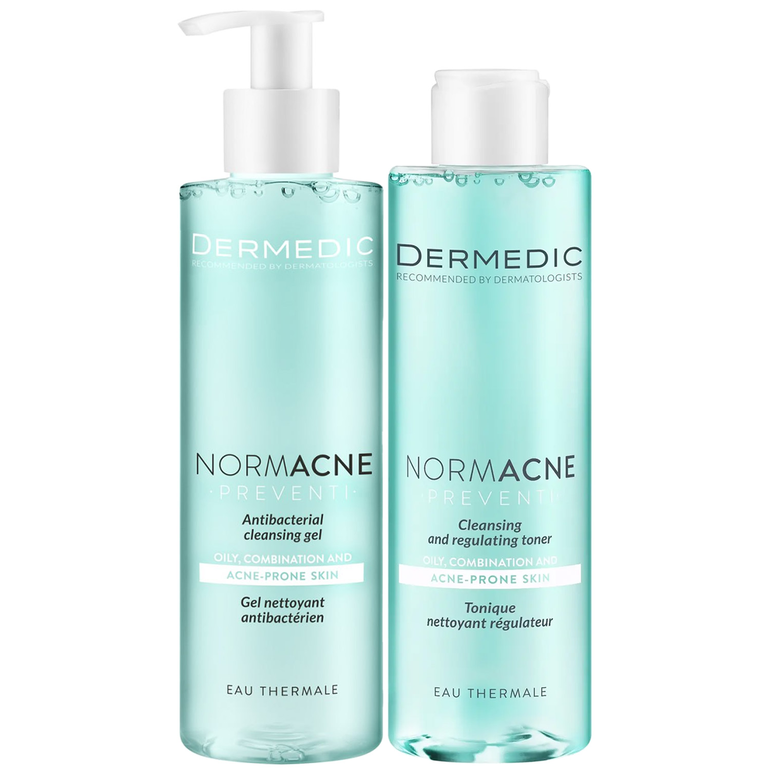 Дермедик Программа Normacne очищение: гель 200 мл + тоник 200 мл (Dermedic, Normacne) фото 2