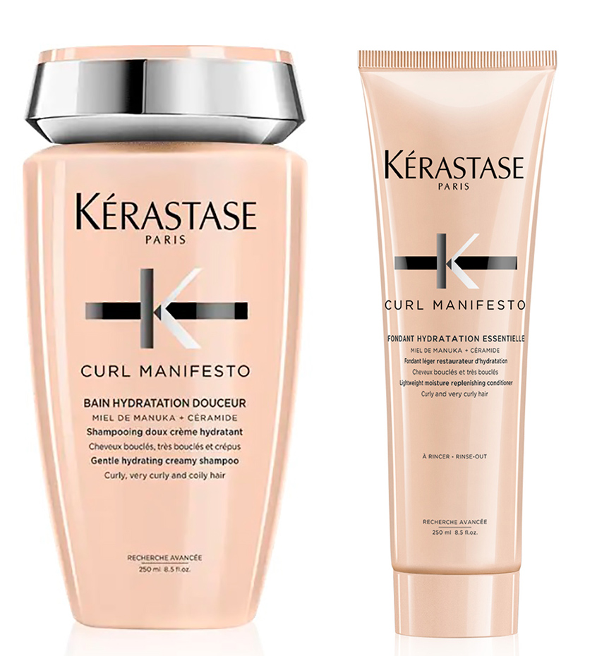Керастаз Набор: шампунь 250 мл + молочко 250 мл (Kerastase, Curl Manifesto) фото 0