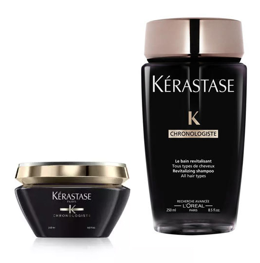 

Kerastase Набор: шампунь 250 мл + маска 200 мл (Kerastase, Chronologiste), Chronologiste