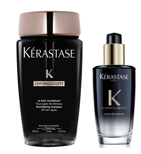 Керастаз Набор: шампунь 250 мл + масло-парфюм 100 мл (Kerastase, Chronologiste) фото 0
