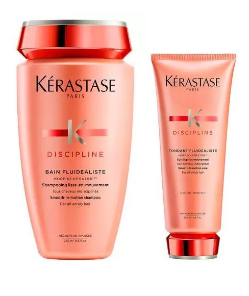 Керастаз Набор: шампунь 250 мл + молочко 200 мл (Kerastase, Discipline) фото 0