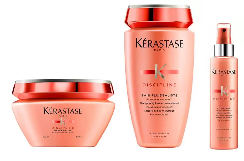 Керастаз Набор: шампунь 250 мл + маска 200 мл + спрей 150 мл (Kerastase, Discipline) фото 0