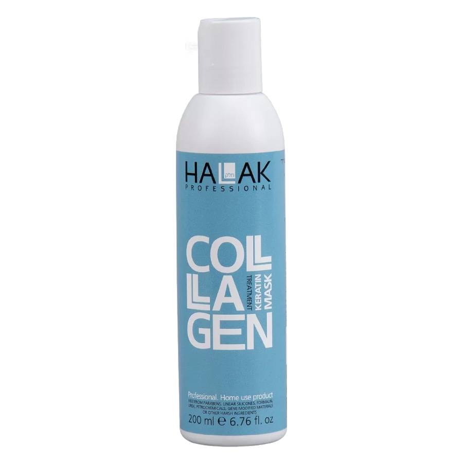 Halak Professional Маска для восстановления волос Collagen Keratin Mask, 200 мл (Halak Professional, Collagen Keratin) маска для окрашенных волос comeon коллаген и кератин 400 мл