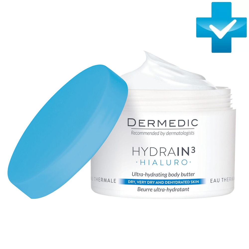 Дермедик Ультра-увлажняющий крем-баттер для тела Ultra-Hydrating Body Butter, 225 мл (Dermedic, Hydrain) Дермедик Ультра-увлажняющий крем-баттер для тела Ultra-Hydrating Body Butter, 225 мл (Dermedic, Hydrain) фото 7