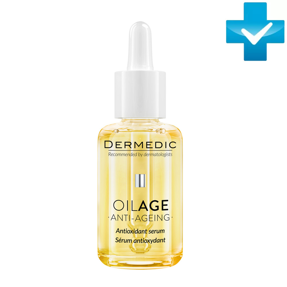 Дермедик Сыворотка антиоксидант Anti-Ageing Antioxidant Serum, 30 мл (Dermedic, Oilage) фото 0