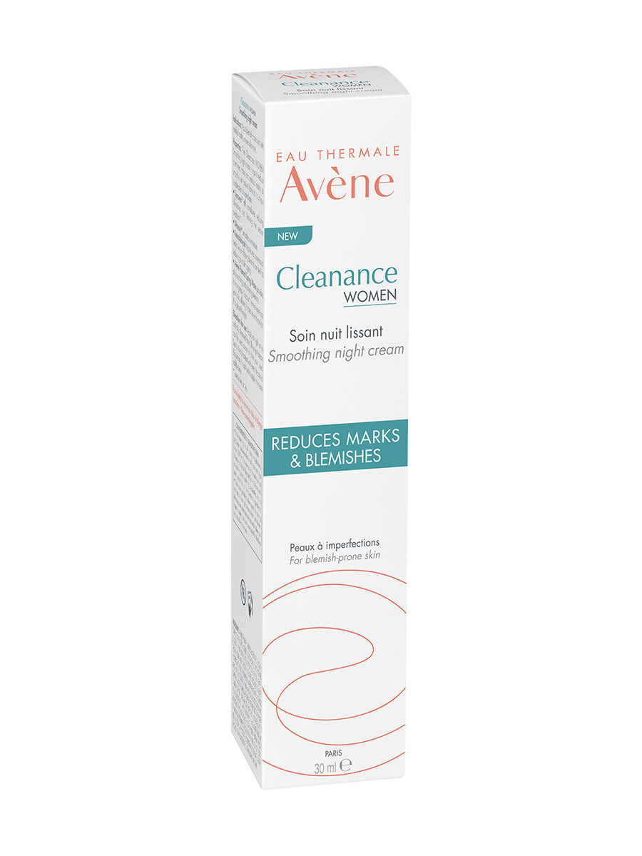 Авен Разглаживающий ночной крем Women, 30 мл (Avene, Cleanance) фото 4