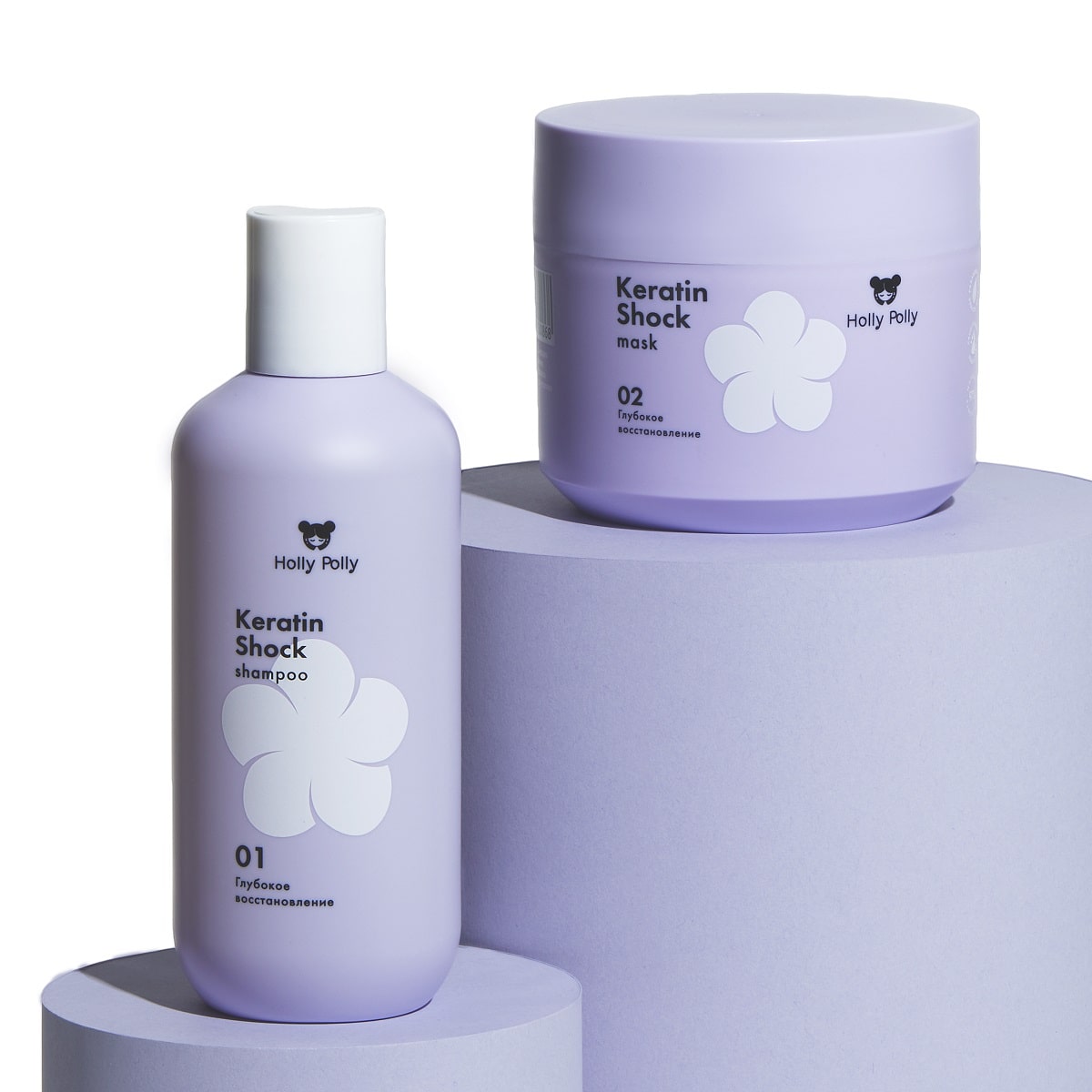 Холли Полли Восстанавливающий шампунь, 250 мл (Holly Polly, Keratin Shock) фото 11