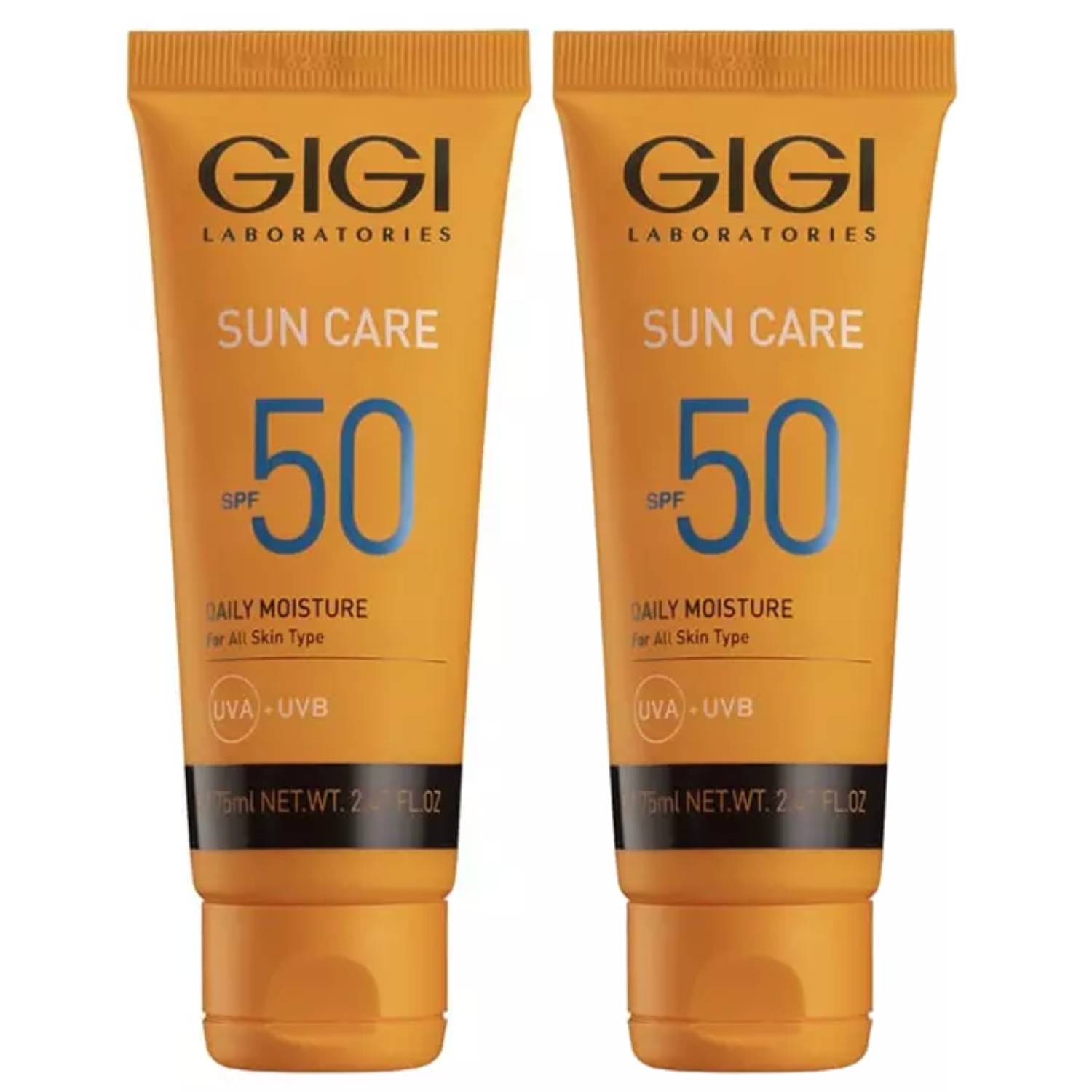 ДжиДжи Крем увлажняющий защитный антивозрастной SPF 50, 75 мл х 2шт (GiGi, Sun Care) фото 0