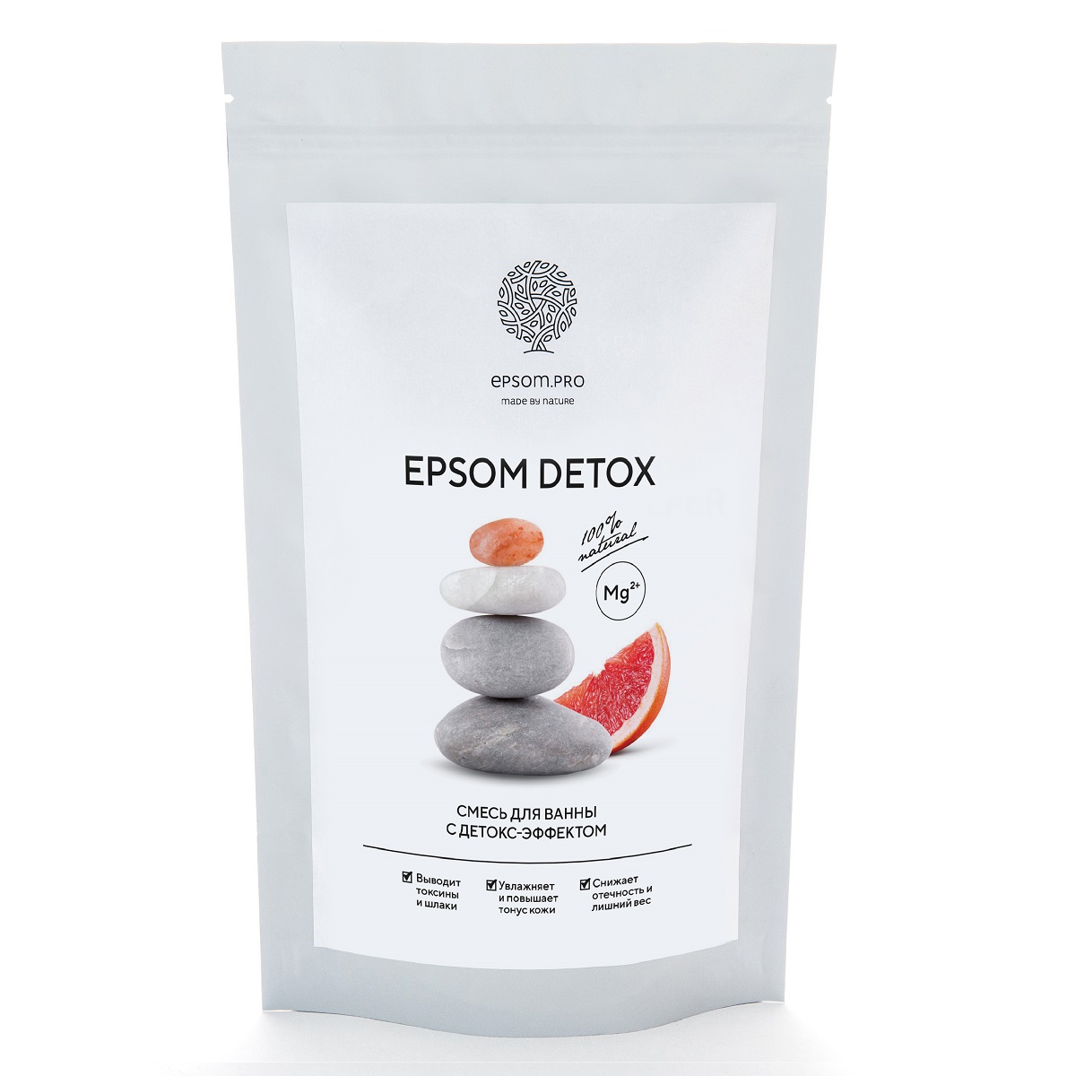 Epsom.pro Смесь Epsom Detox с содой, солью и маслами для ванн, 1 кг (Epsom.pro, Для ванны)