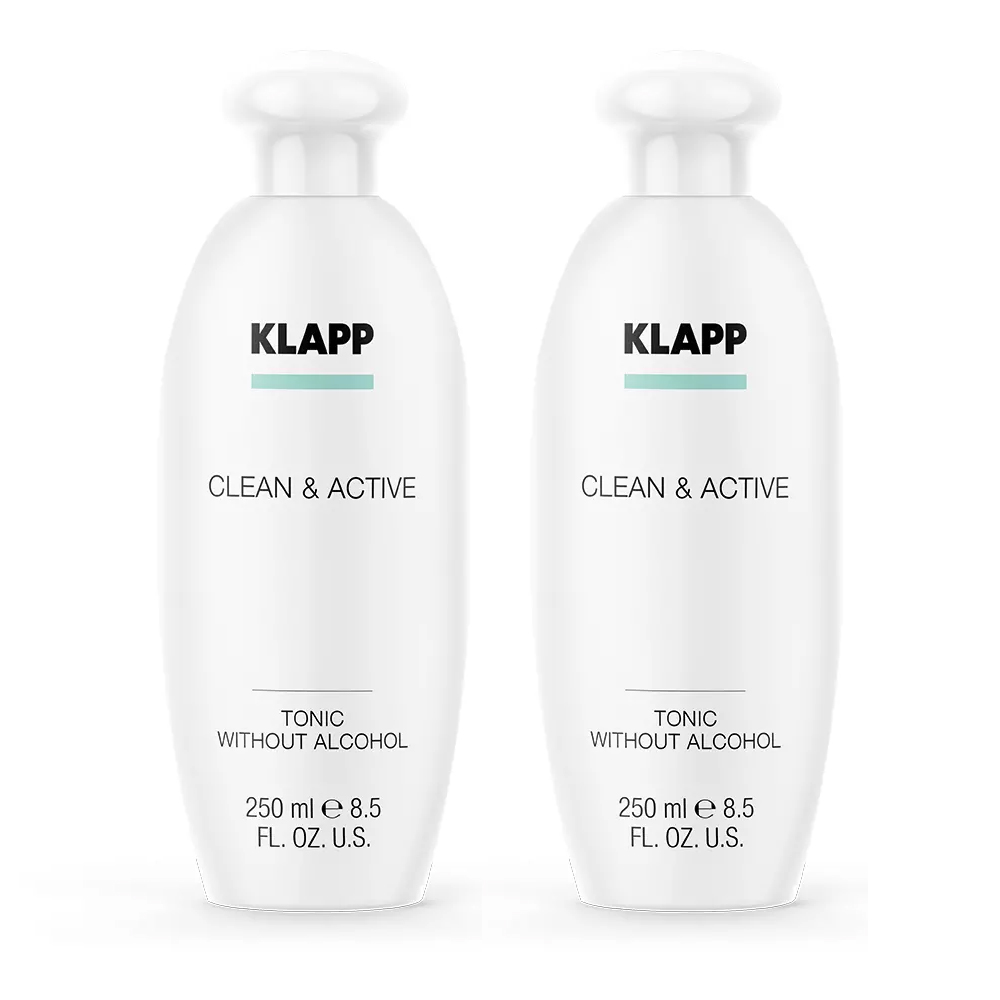 Klapp Тоник без спирта, 250 мл х 2шт (Klapp, Clean & active)