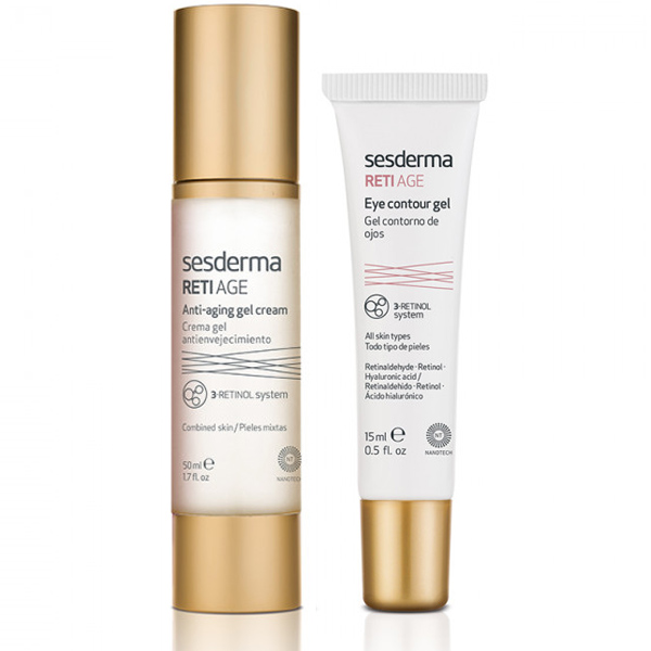 Sesderma Набор Омоложение и лифтинг: крем-гель 50 мл + крем для век 15 мл (Sesderma, Retiage) фотографии