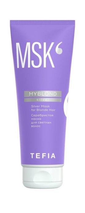 Тефия Серебристая маска для светлых волос, 250 мл (Tefia, My Blond) фото 0