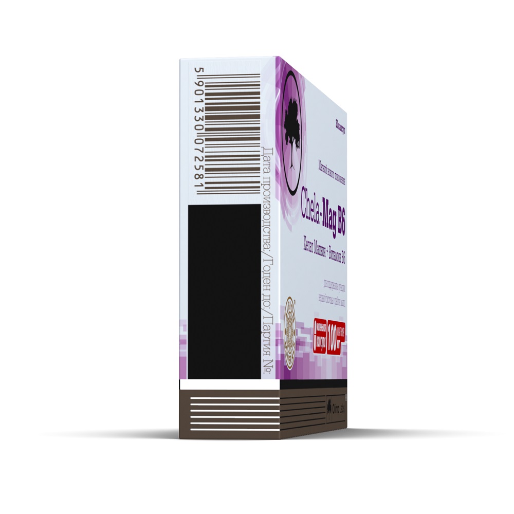 Олимп Лабс Биологически активная добавка Chela-Mag B6, 690 мг, №30 (Olimp Labs, Витамины и Минералы) фото 4