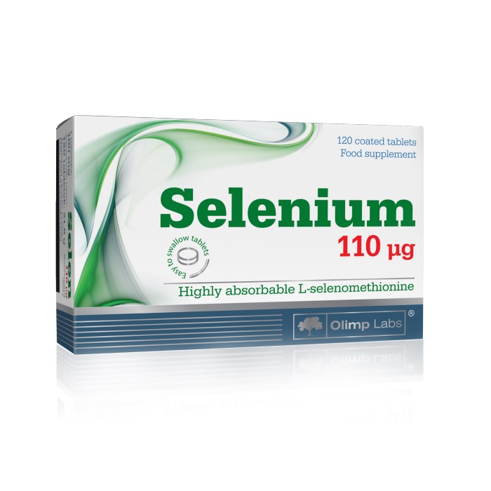 Олимп Лабс Биологически активная добавка Selenium 110 µg, 180 мг, №120 (Olimp Labs, Витамины и Минералы) фото 0