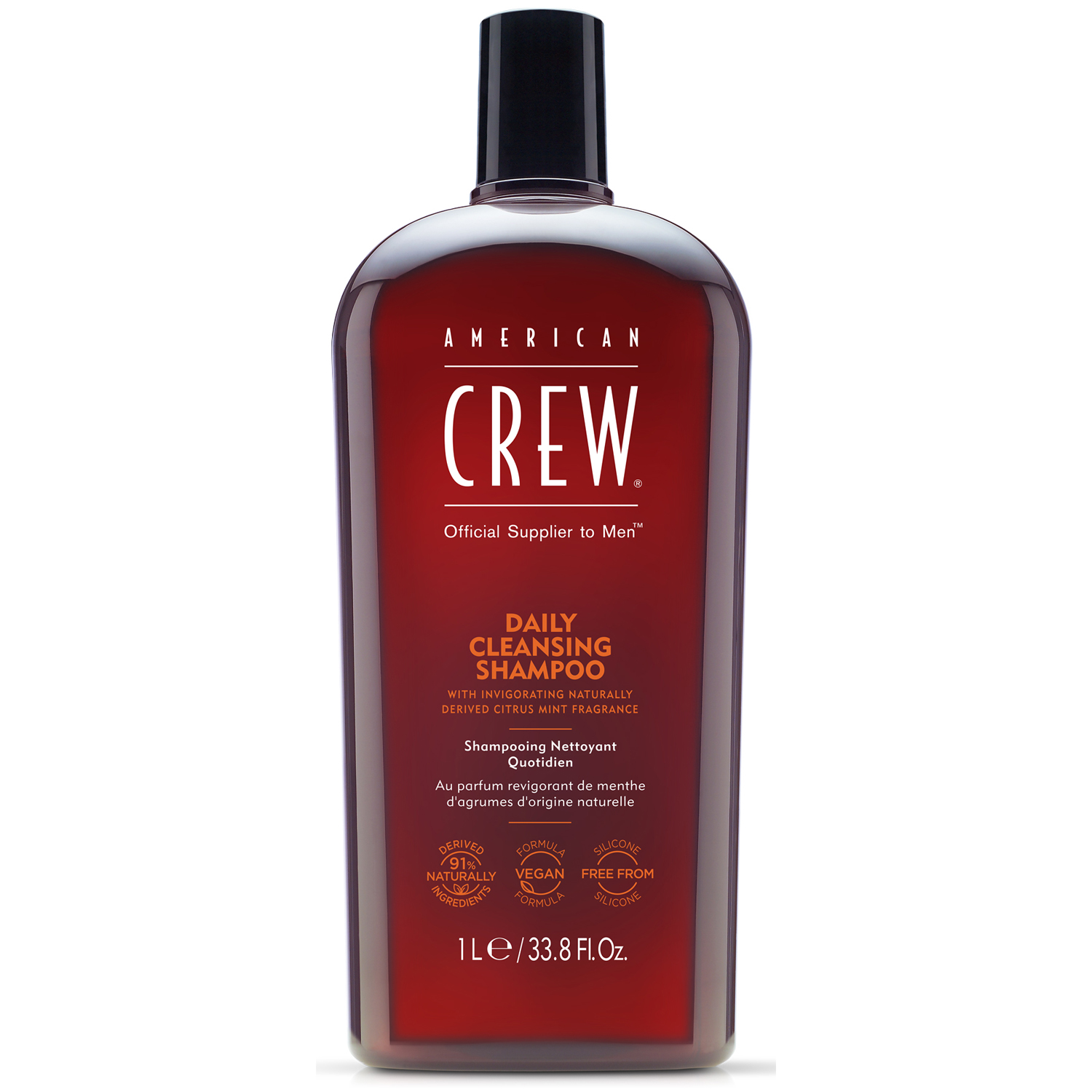 American Crew Ежедневный очищающий шампунь Daily Cleancing Shampoo, 1000 мл (American Crew, Hair&Body) уход за волосами american crew шампунь для ежедневного ухода за волосами daily cleansing shampoo