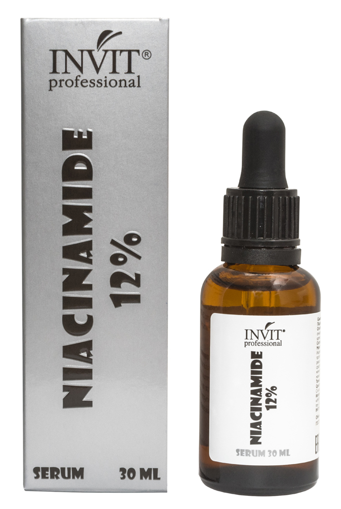 Инвит Сыворотка для лица с ниацинамидом 12%, 30 мл (Invit, Active Serum Concentrate) фото 0