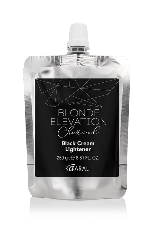 Каарал Черный угольный осветляющий крем для волос Charcoal Black Cream Lightener, 250 мл (Kaaral, Blonde Elevation) фото 0