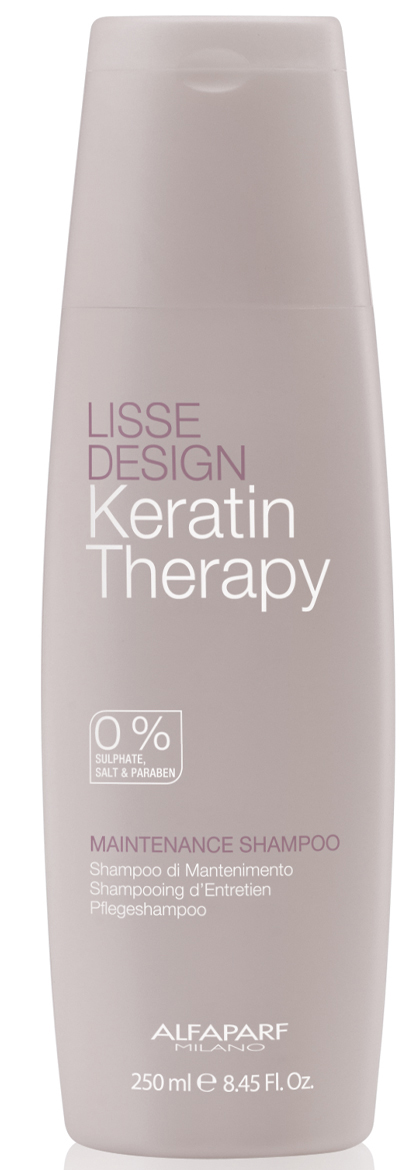 Alfaparf Milano Кератиновый шампунь-гладкость для волос Lisse Design Maintenance Shampoo, 250 мл (Alfaparf Milano, Keratin Therapy Lisse Design)