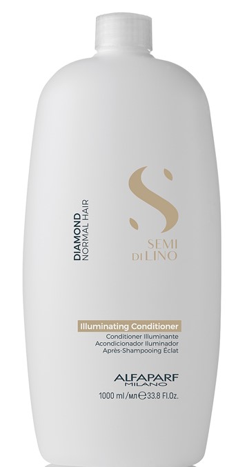 Alfaparf Milano Кондиционер для нормальных волос, придающий блеск Diamond Illuminating Conditioner, 1000 мл (Alfaparf Milano, Diamond) кондиционер для нормальных волос придающий блеск alfaparf milano sdl illuminating conditioner 1000 мл