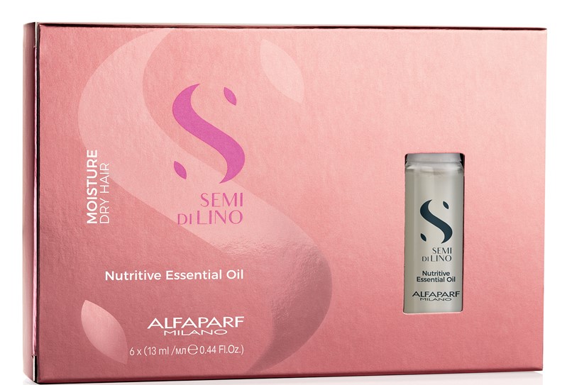  Увлажняющее масло для питания сухих волос Moisture Nutritive Essential Oil, 6 ампул х 13 мл (Alfaparf Milano, Moisture) фото 0