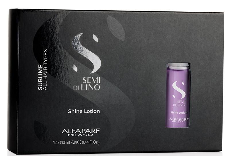 ALFAPARF MILANO Лосьон для всех типов волос, придающий блеск Sublime Shine Lotion, 12 х 13 мл (ALFAPARF MILANO, Уход)