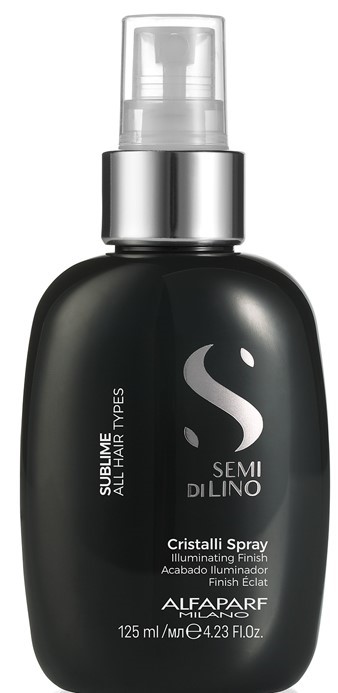  Масло-спрей для посечённых кончиков волос, придающее блеск Sublime Cristalli Spray, 125 мл (Alfaparf Milano, Sublime) фото 0