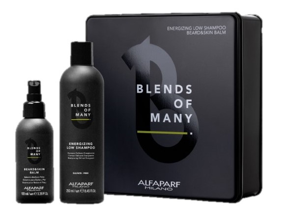  Подарочный набор Bom Gift Box: шампунь 250 мл + бальзам для бороды 100 мл (Alfaparf Milano, Man) фото 0
