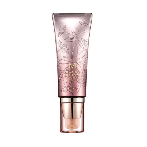 Миша Тональный крем M Signature Real Complete BB Cream SPF25/PA++ № 23 Natural Yellow Beige, 45 мл (Missha, Signature Real Complete) фото 0