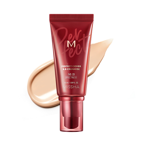 Миша Тональный BB крем M Perfect Cover BB Cream Rx № 23 Natural Beige, 50 мл (Missha, Perfect Cover) фото 0