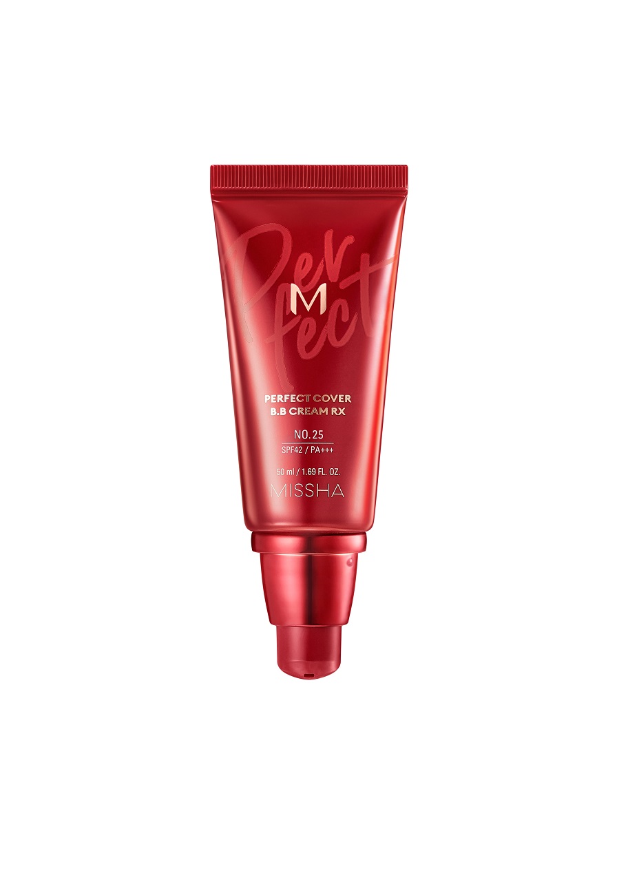 Миша Тональный BB крем M Perfect Cover BB Cream Rx SPF42/PA+++ № 25, 50 мл (Missha, Perfect Cover) фото 1