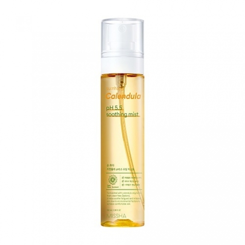 Миша Успокаивающий мист для лица с календулой, 100 мл (Missha, Su:Nhada Calendula pH Balancing & Soothing) фото 0