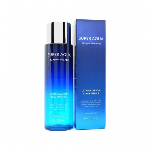 Купить Missha Увлажняющая эссенция для лица Skin Essence, 200 мл (Missha, Super Aqua Ultra Hyalron), Южная Корея