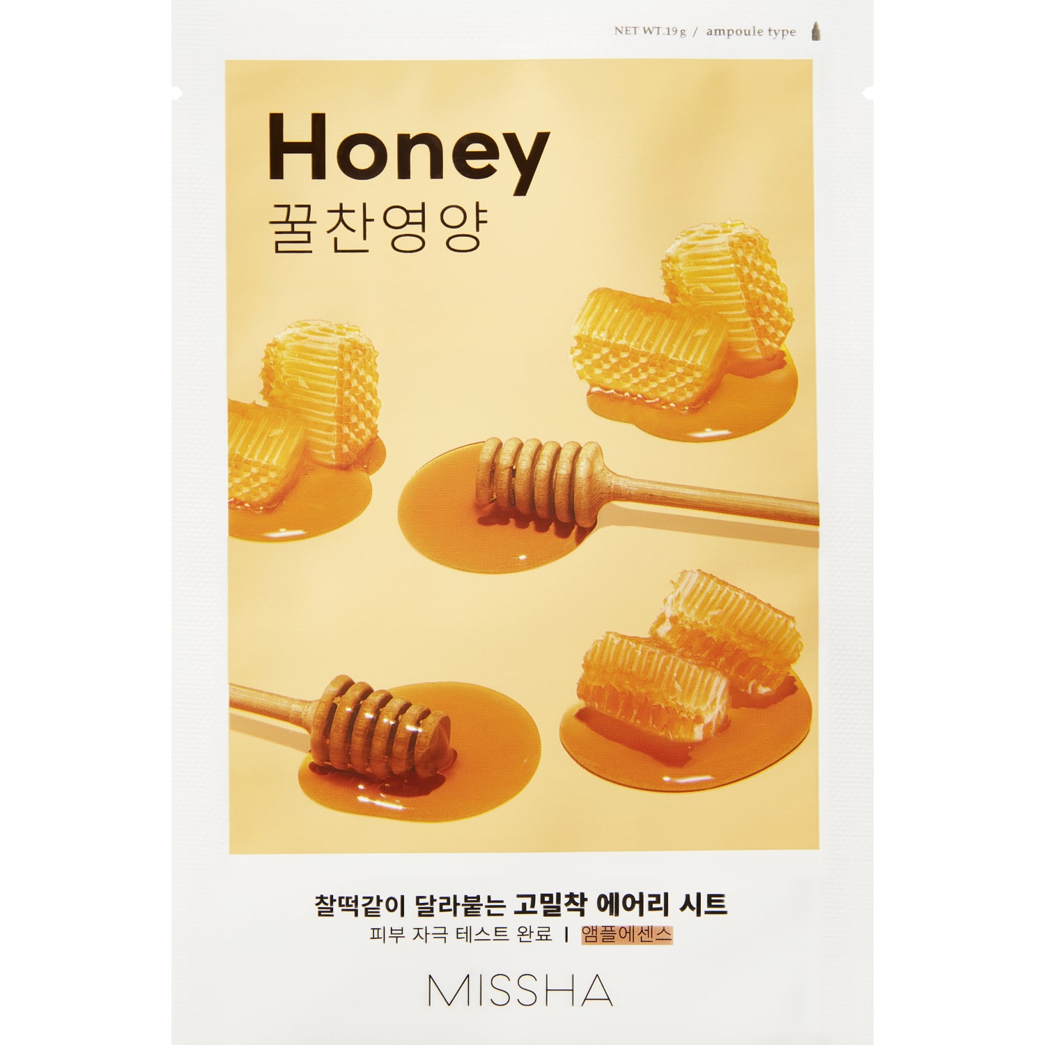 Missha Тканевая маска для лица Airy Fit Sheet Mask Honey (Missha, Маски)