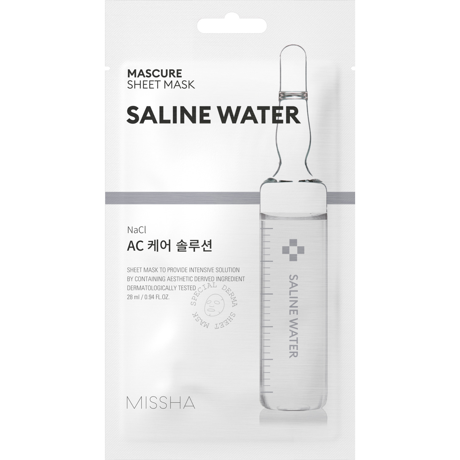 Missha Тканевая маска для лица Mascure AC Care Solution Sheet Mask. фото