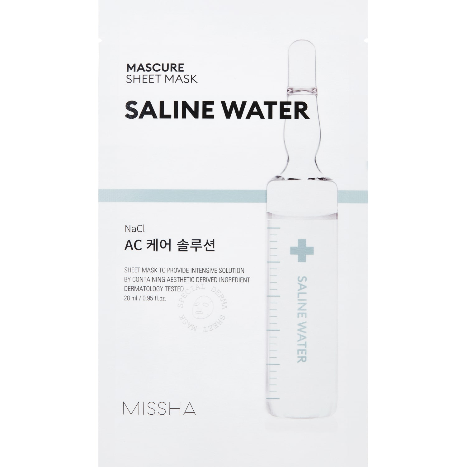 Миша Тканевая маска для лица Mascure AC Care Solution Sheet Mask (Missha, Маски) фото 0
