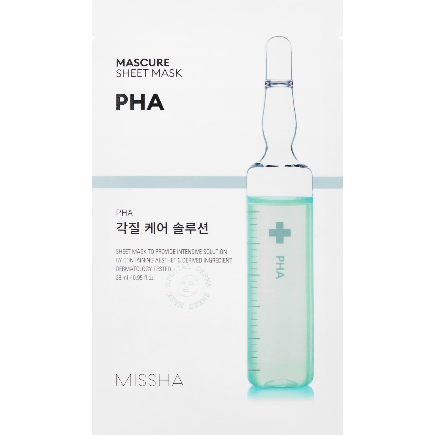 Missha Тканевая маска для лица Mascure Peeling Solution Sheet Mask (Missha, Маски) тканевая маска для лица с pha кислотами missha mascure peeling solution sheet mask 1 шт