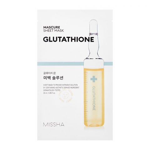 Миша Тканевая маска для лица Mascure Whitening Solution Sheet Mask (Missha, Маски) фото 0