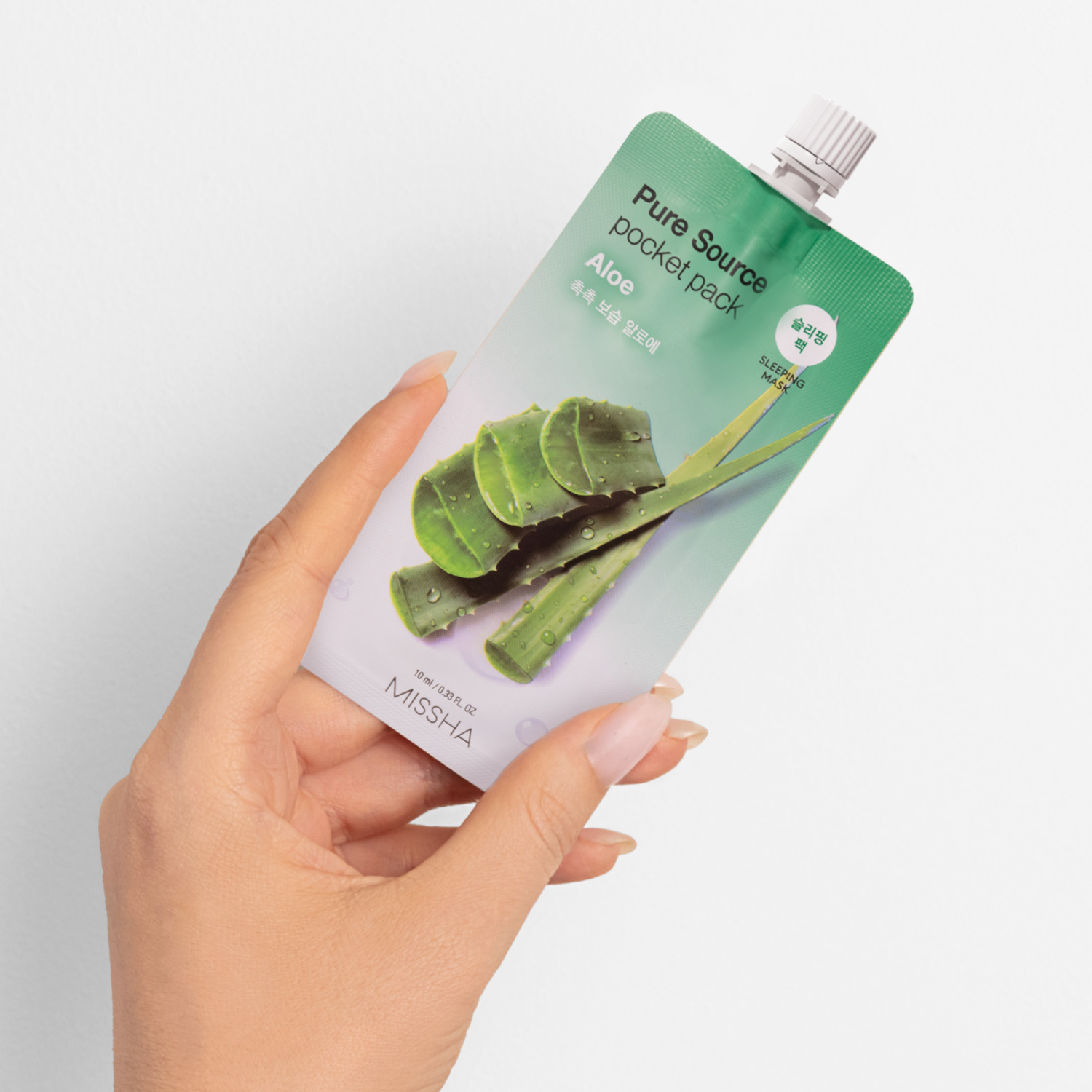 Миша Увлажняющая маска для лица Pure Source Pocket Pack Aloe, 10 мл (Missha, Маски) Миша Увлажняющая маска для лица Pure Source Pocket Pack Aloe, 10 мл (Missha, Маски) фото 5