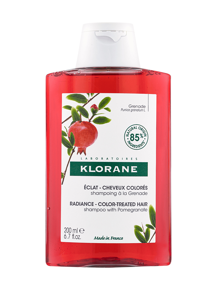 цена Klorane Шампунь с Гранатом для окрашенных волос, 200 мл (Klorane, Гранат)