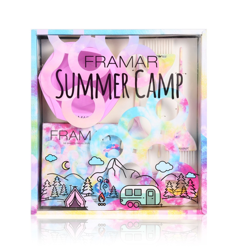 Framar Набор колориста Колор-Кемпинг (Framar, ) набор колориста колор кемпинг summer camp кисть для окрашивания 3шт зажимы для волос 2шт фольга 50шт миски для окрашивания 3шт