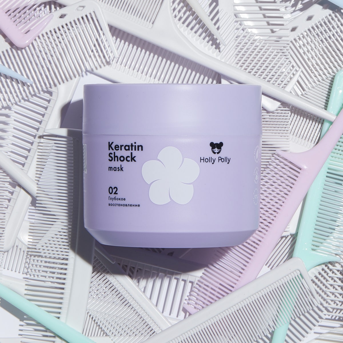 Холли Полли Восстанавливающая маска, 300 мл (Holly Polly, Keratin Shock) фото 1
