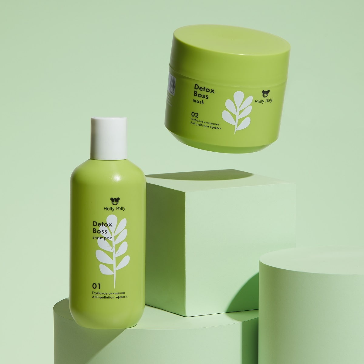 Холли Полли Обновляющая маска, 300 мл (Holly Polly, Detox Boss) фото 10