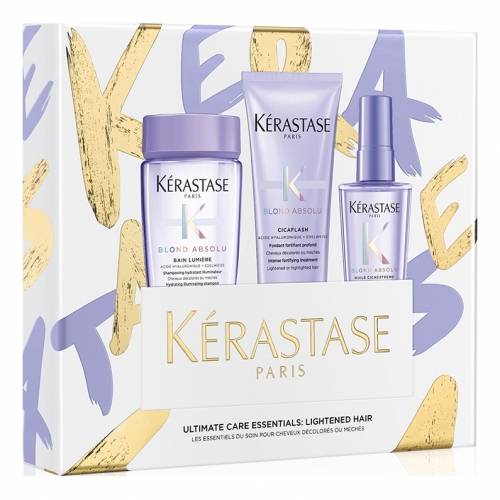

Kerastase Набор Blond Absolu: Шампунь-Ванна Lumière, 80 мл + Молочко Cicaflash, 75 мл + Масло Cicaextreme, 45 мл (Kerastase, Blond Absolu), Blond Absolu