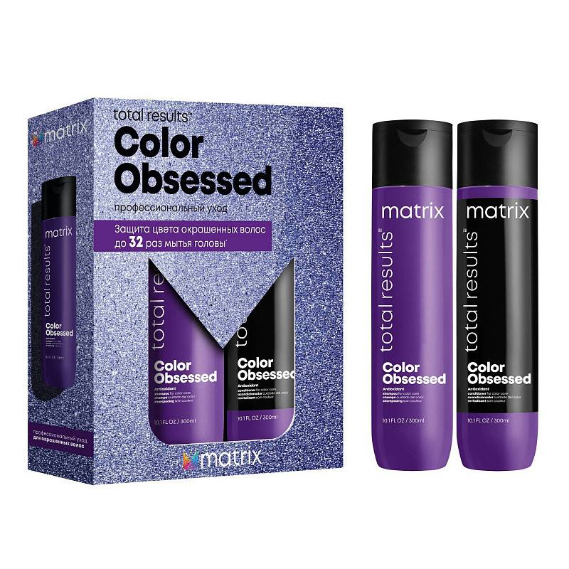 Матрикс Набор Color Obsessed: Шампунь, 300 мл + Кондиционер, 300 мл (Matrix, Color Obsessed) фото 2