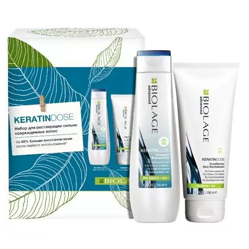 Матрикс Набор Keratindose: Шампунь, 250 мл + Кондиционер, 200 мл (Matrix, Biolage) фото 0