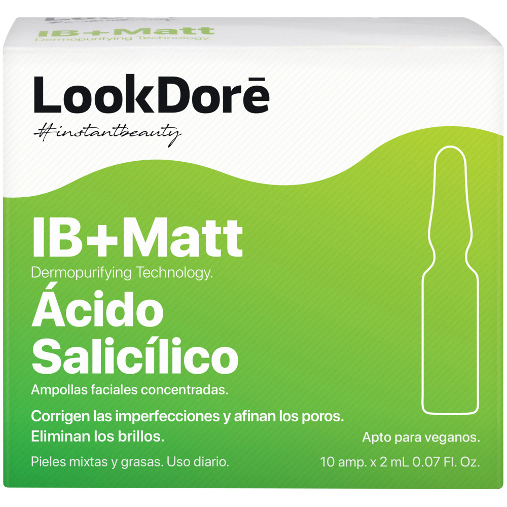 Лукдор Концентрированная сыворотка для проблемной кожи, 10 шт * 2 мл (Lookdore, IB+MATT) фото 0
