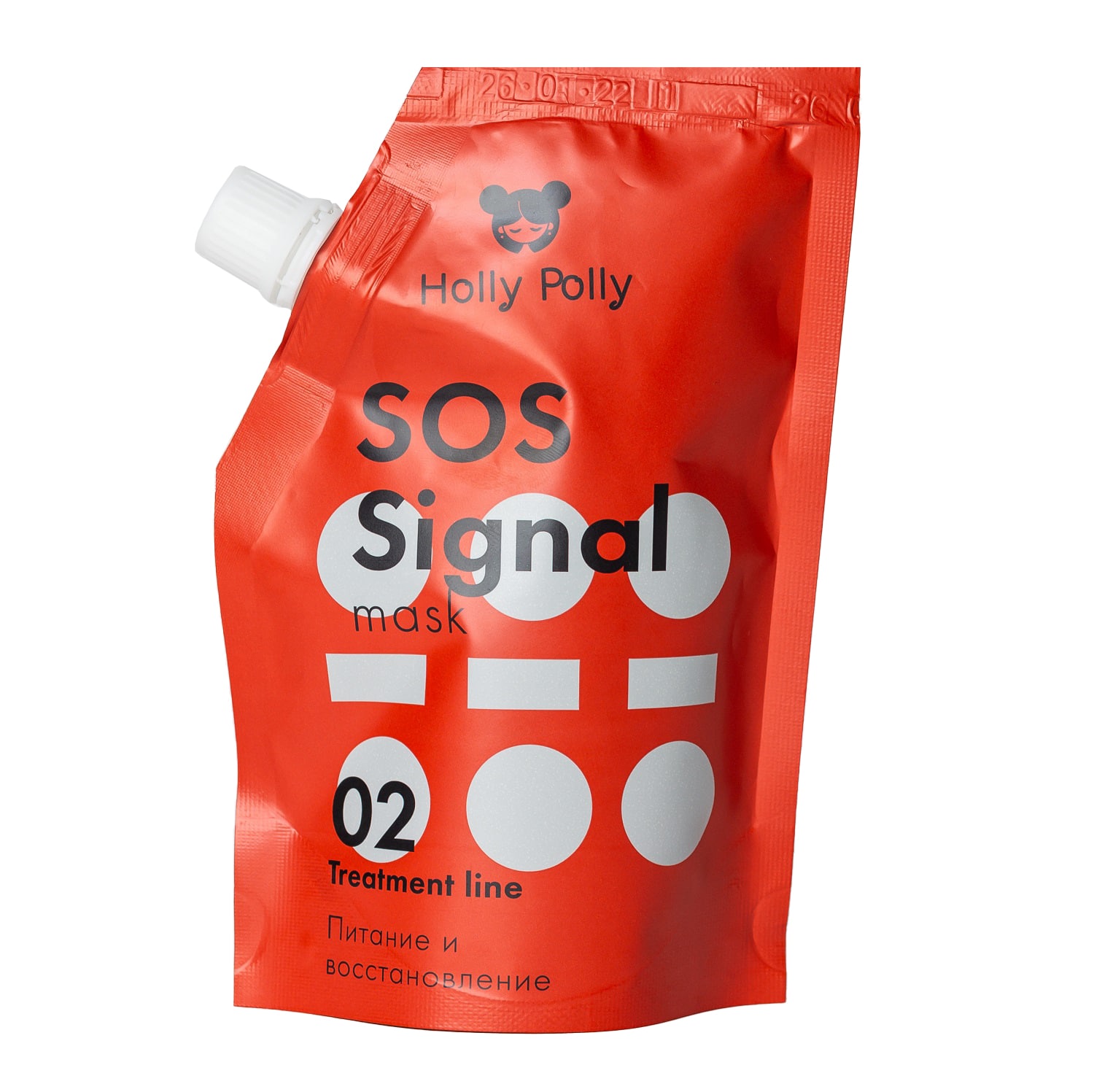 Holly Polly Экстра-питательная маска для волос SOS Signal, 100 мл (Holly Polly, Treatment Line) маска для волос holly polly sos signal экстра питательная 100мл х 2шт