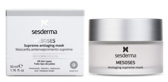 Sesderma Омолаживающая маска Supreme, 50 мл (Sesderma, Mesoses) hydropeptide insta glow kit набор для интенсивного обновления омоложения и увлажнения кожи